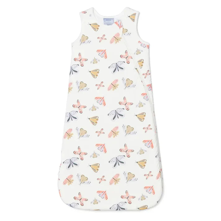 Modal 0.5 TOG Sleepsack - Butterflies on Cream
