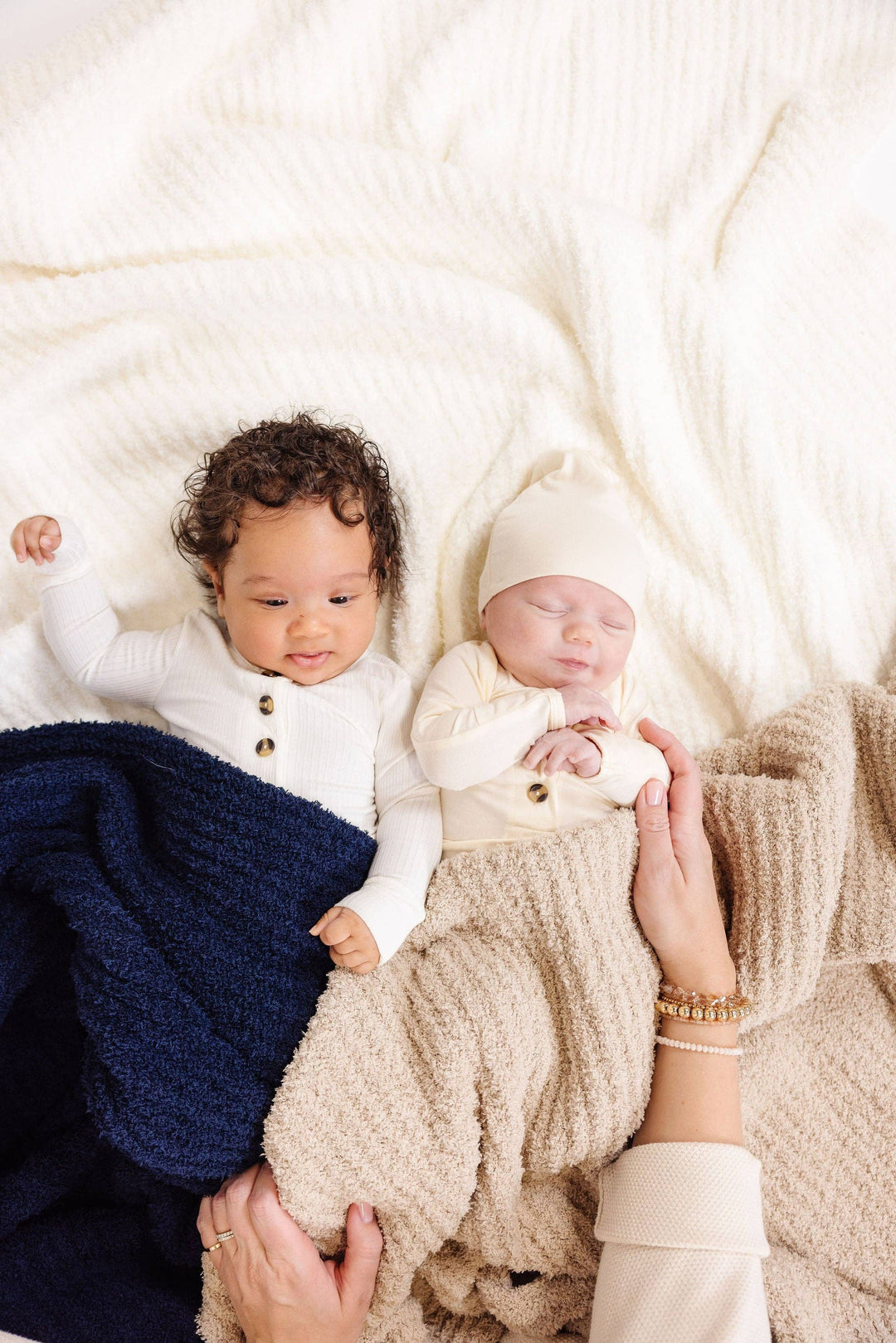 Chenille Blanket - Oatmeal