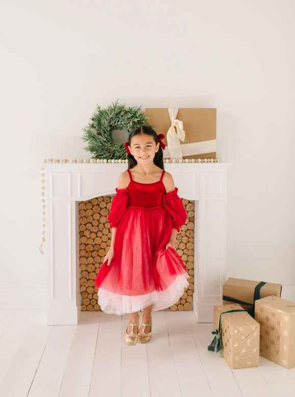 Everly Dress Red