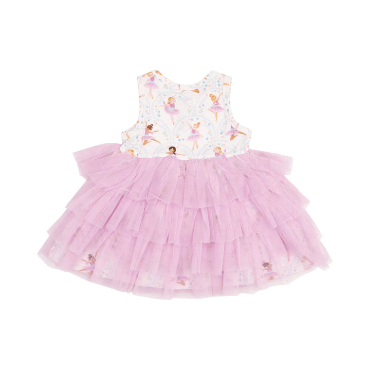 Bows And Ballet Twirly Tank Tutu Dress