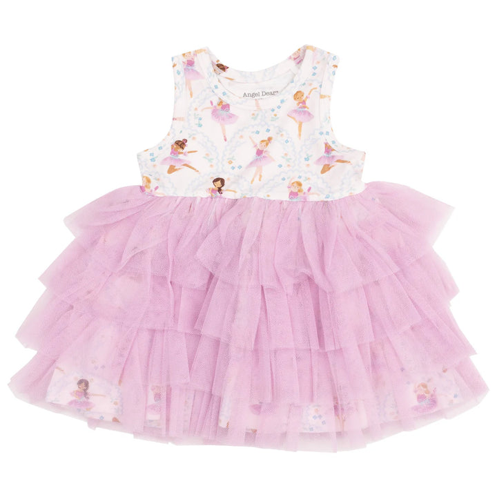 Bows And Ballet Twirly Tank Tutu Dress