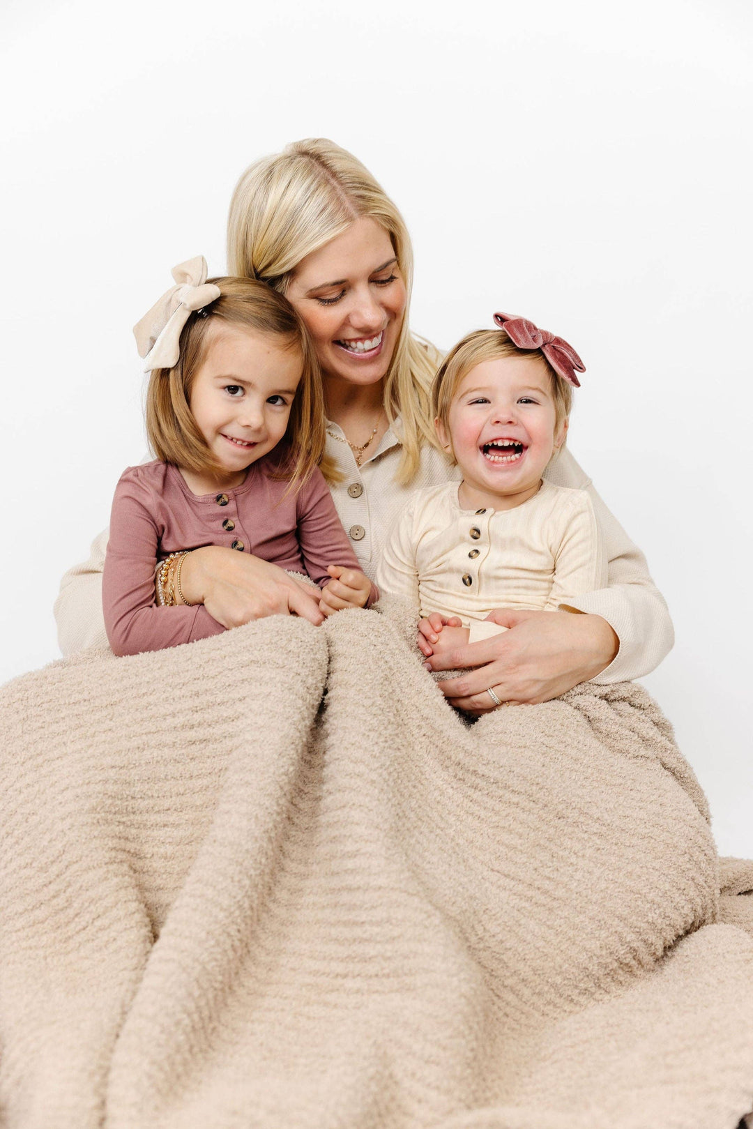 Chenille Blanket - Oatmeal