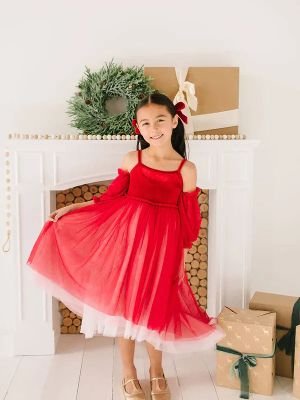 Everly Dress Red