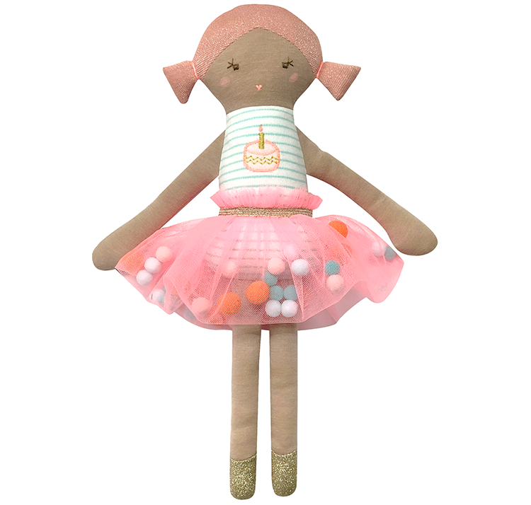 Birthday Jersey Doll