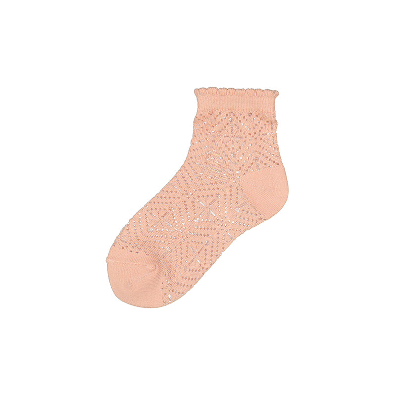 Girls Ankle Sock - Nude