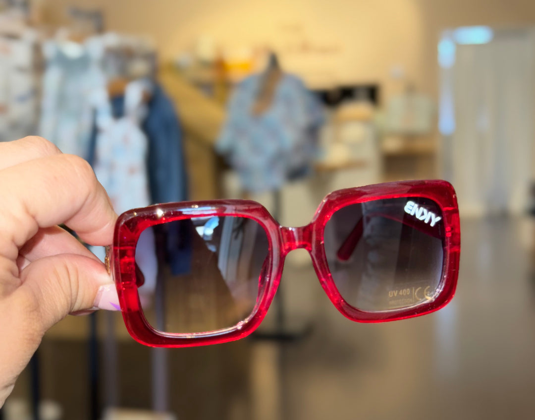Kaihalulu Girls Sunglasses in Red
