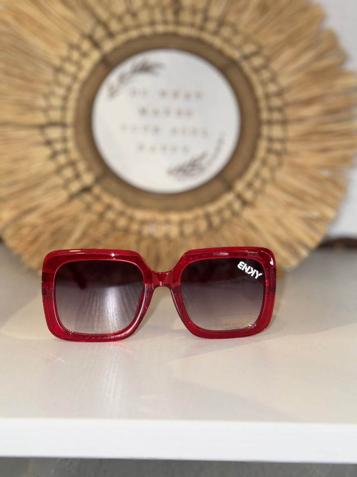 Kaihalulu Girls Sunglasses in Red