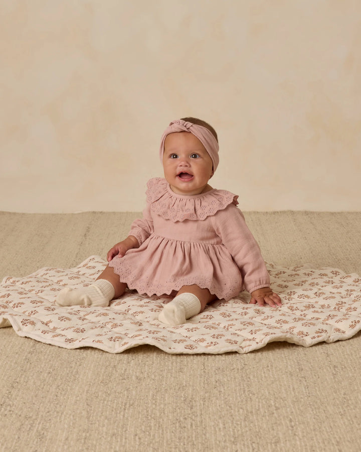 Thalia Romper - Rose