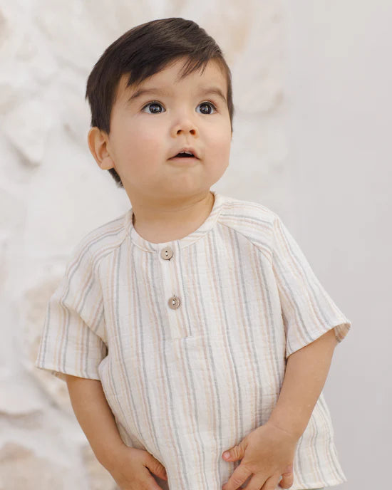 Short Sleeve Zion Shirt - Summer Stripe