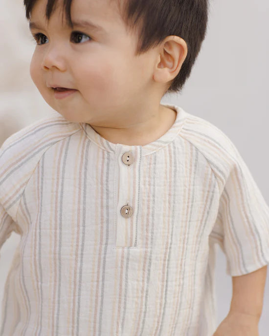 Short Sleeve Zion Shirt - Summer Stripe
