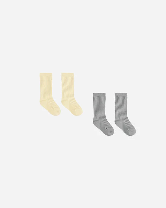 SOCK SET || SKY, YELLOW
