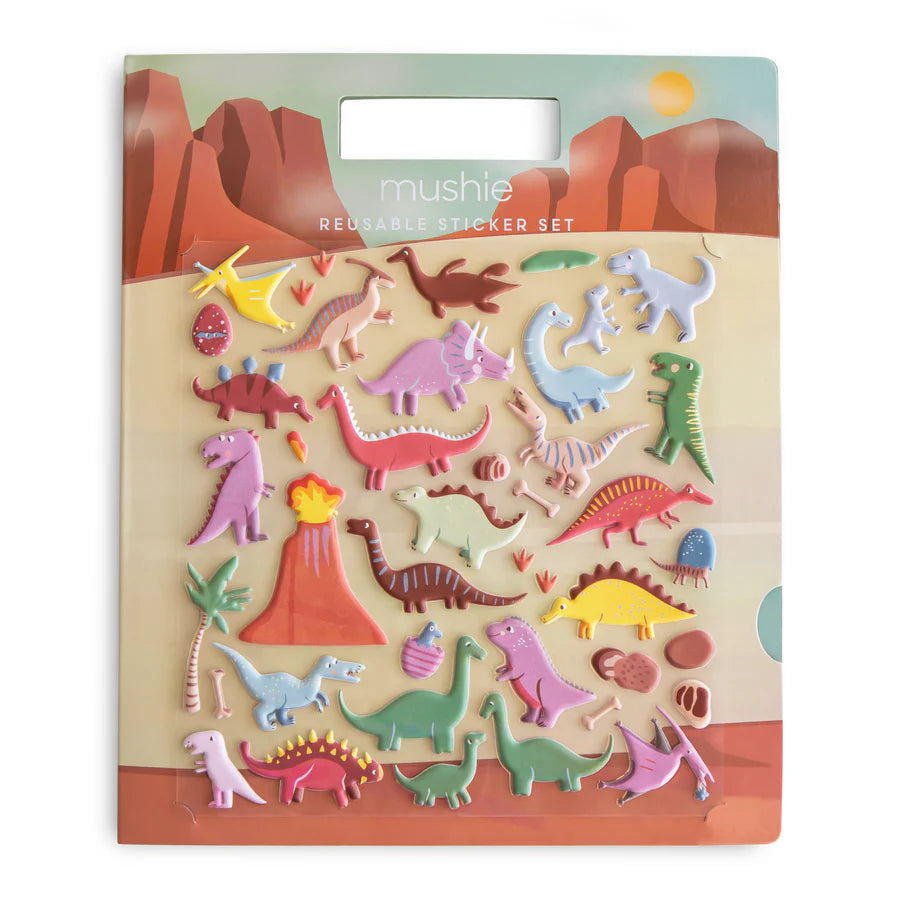 Reuseable Sticker Set - Dino