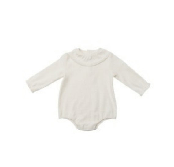 Ruffle Collar Bodysuit