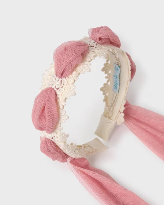 Blush Tulle Headband