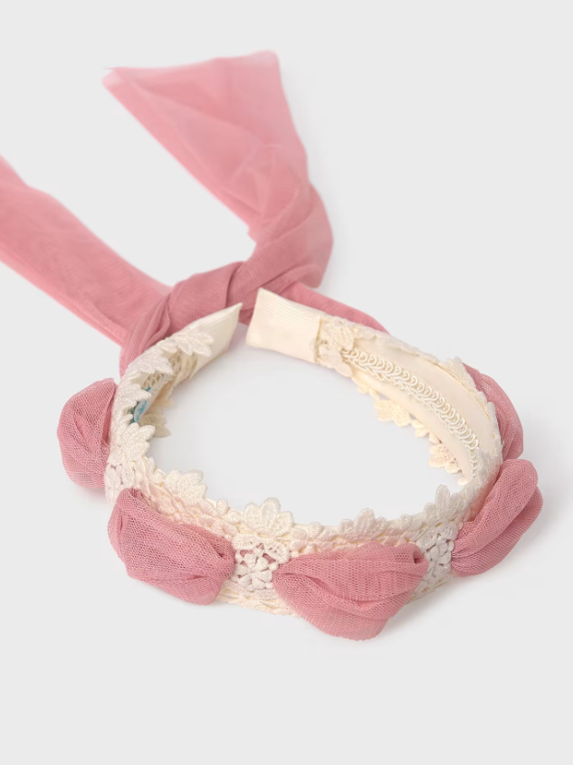 Blush Tulle Headband