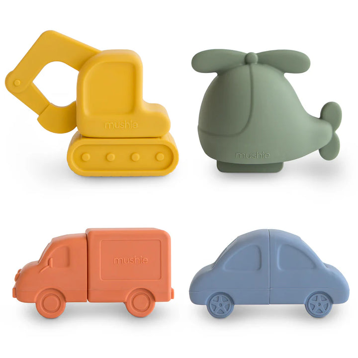 Vehicles Mold Free Bath Play Set - 4 pack