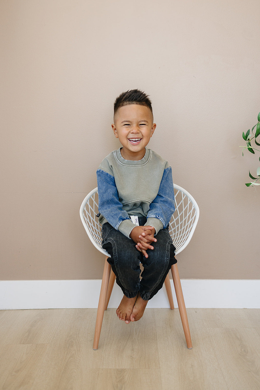 Morgan Crew Neck - Moss Green