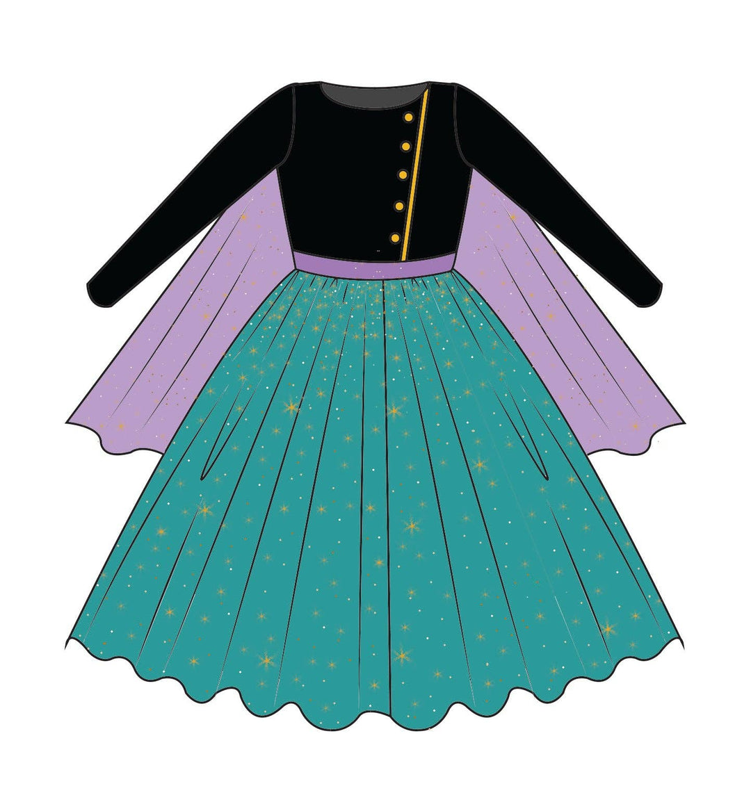 The Winter Princess-to-Queen Costume Dress