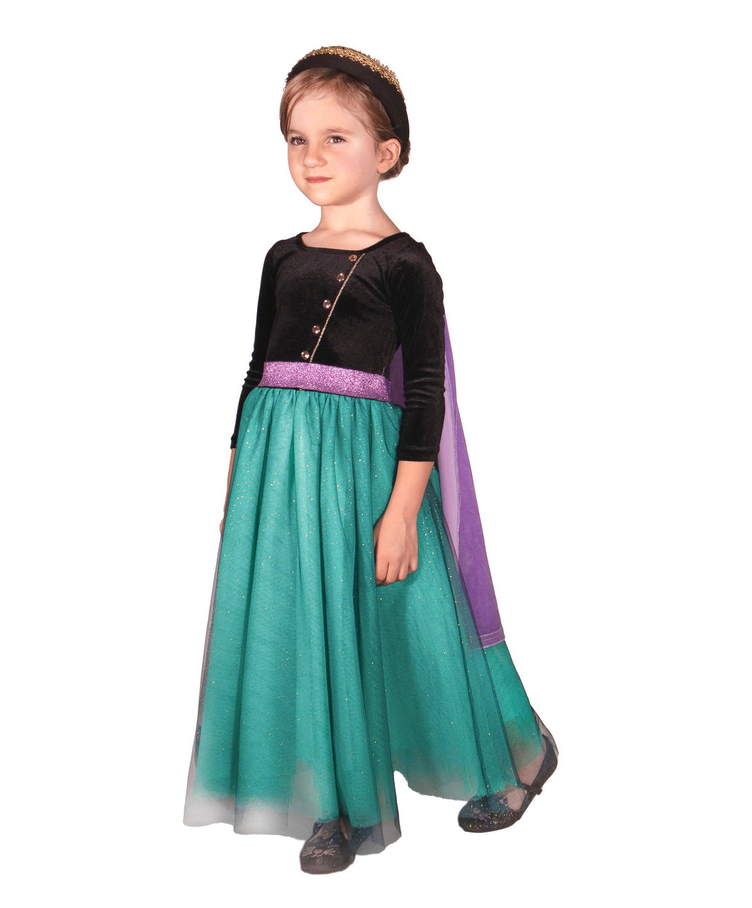 The Winter Princess-to-Queen Costume Dress