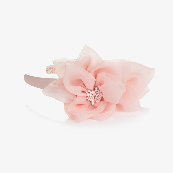 Organza Flower Diadem O/S