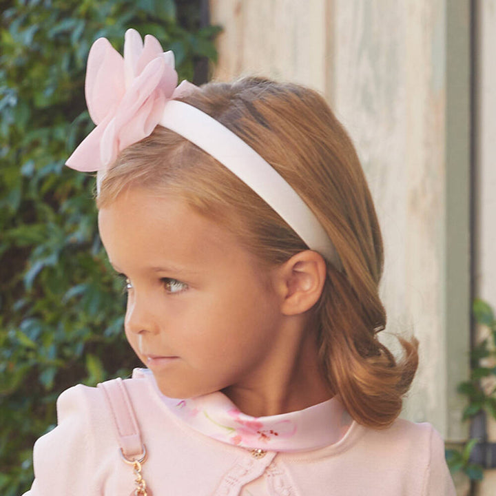 Organza Flower Diadem O/S