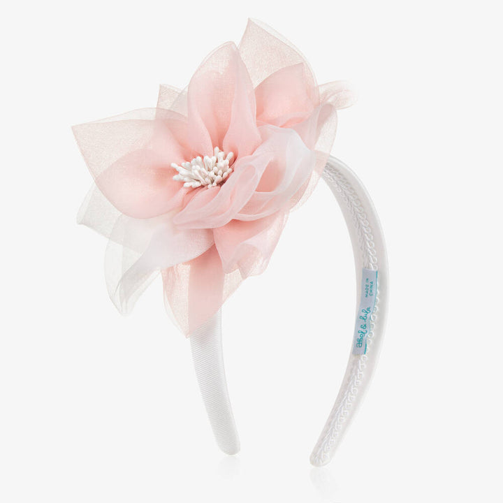 Organza Flower Diadem O/S