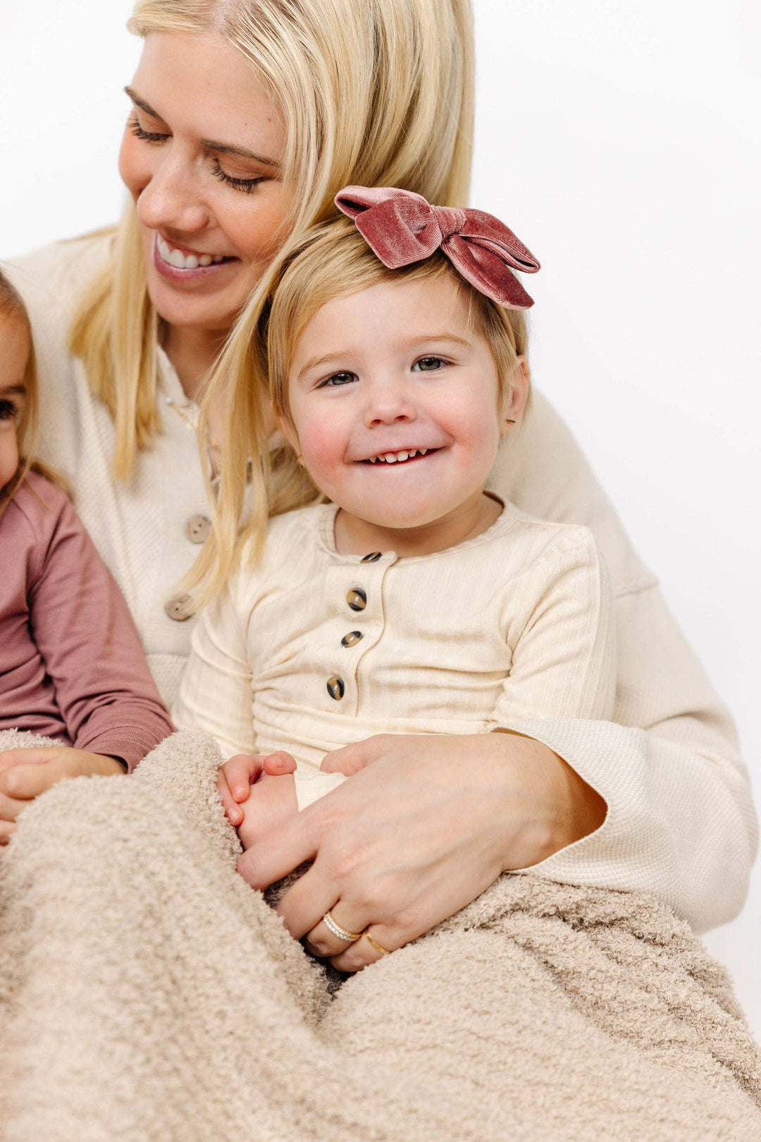 Chenille Blanket - Oatmeal