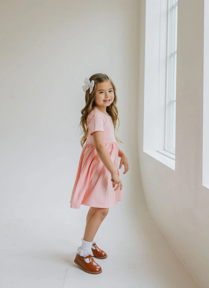 Day Dress in Peony