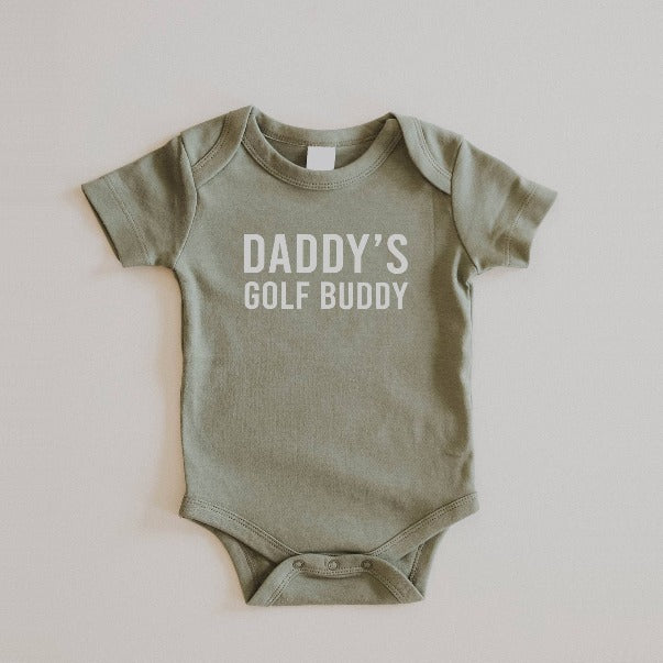 Daddy's Golf Buddy - Sage Onesie, Baby Bodysuit