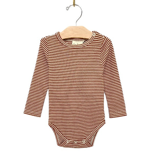 Organic Stripe Bodysuit