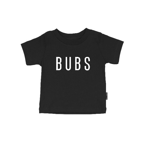 Bubs - Black Tee