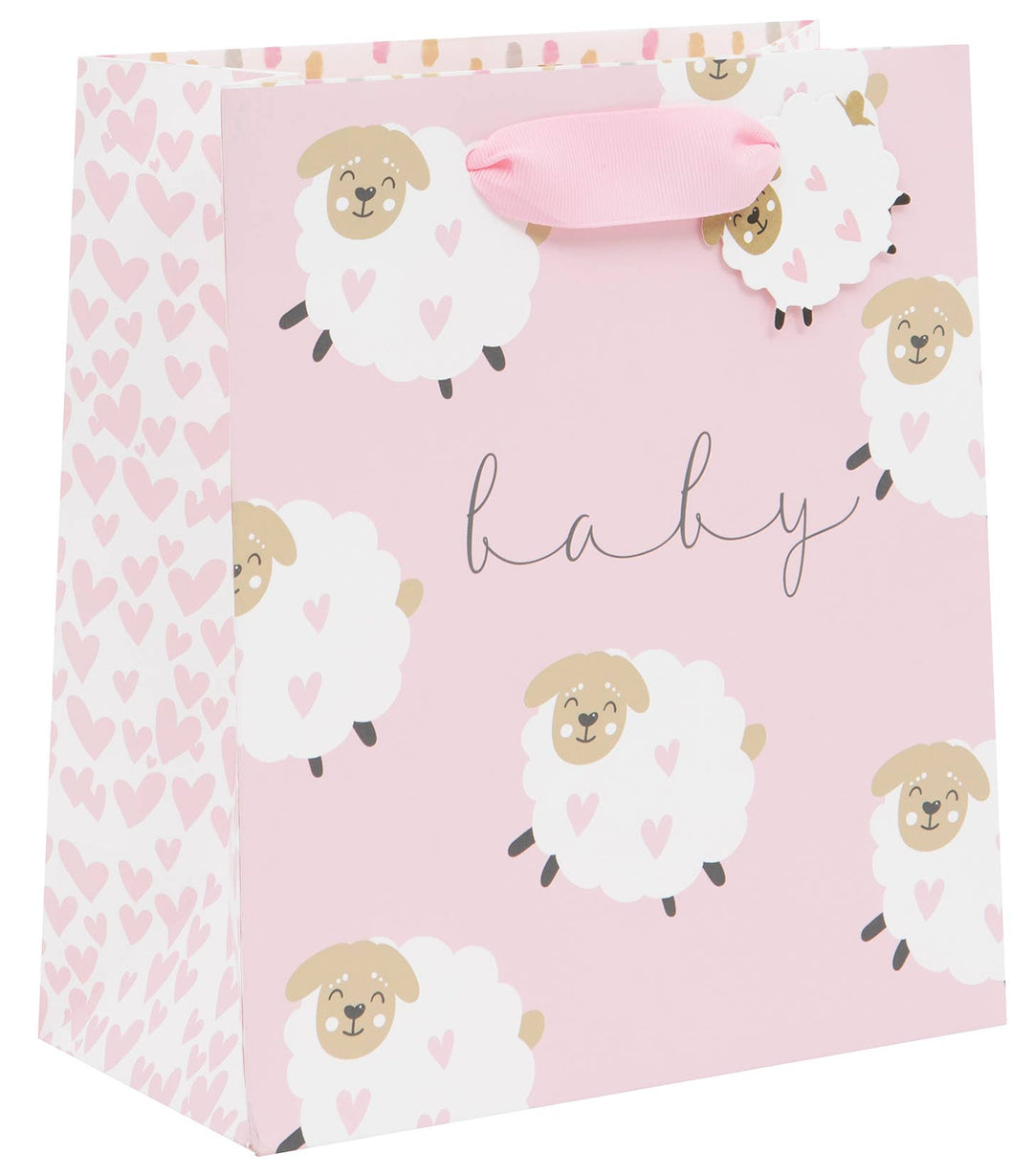 BAG MEDIUM SD LAMBS PINK
