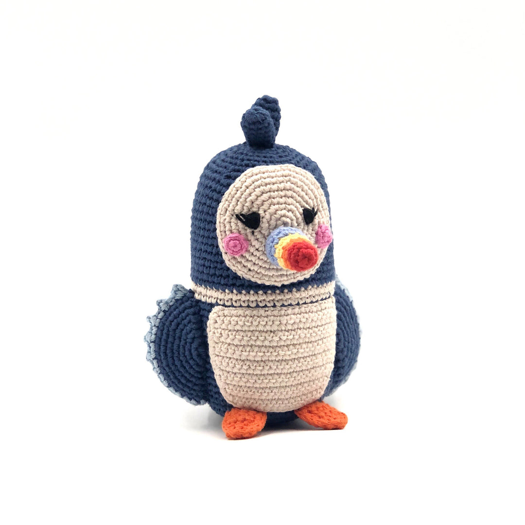 Bird Rattle - Blue