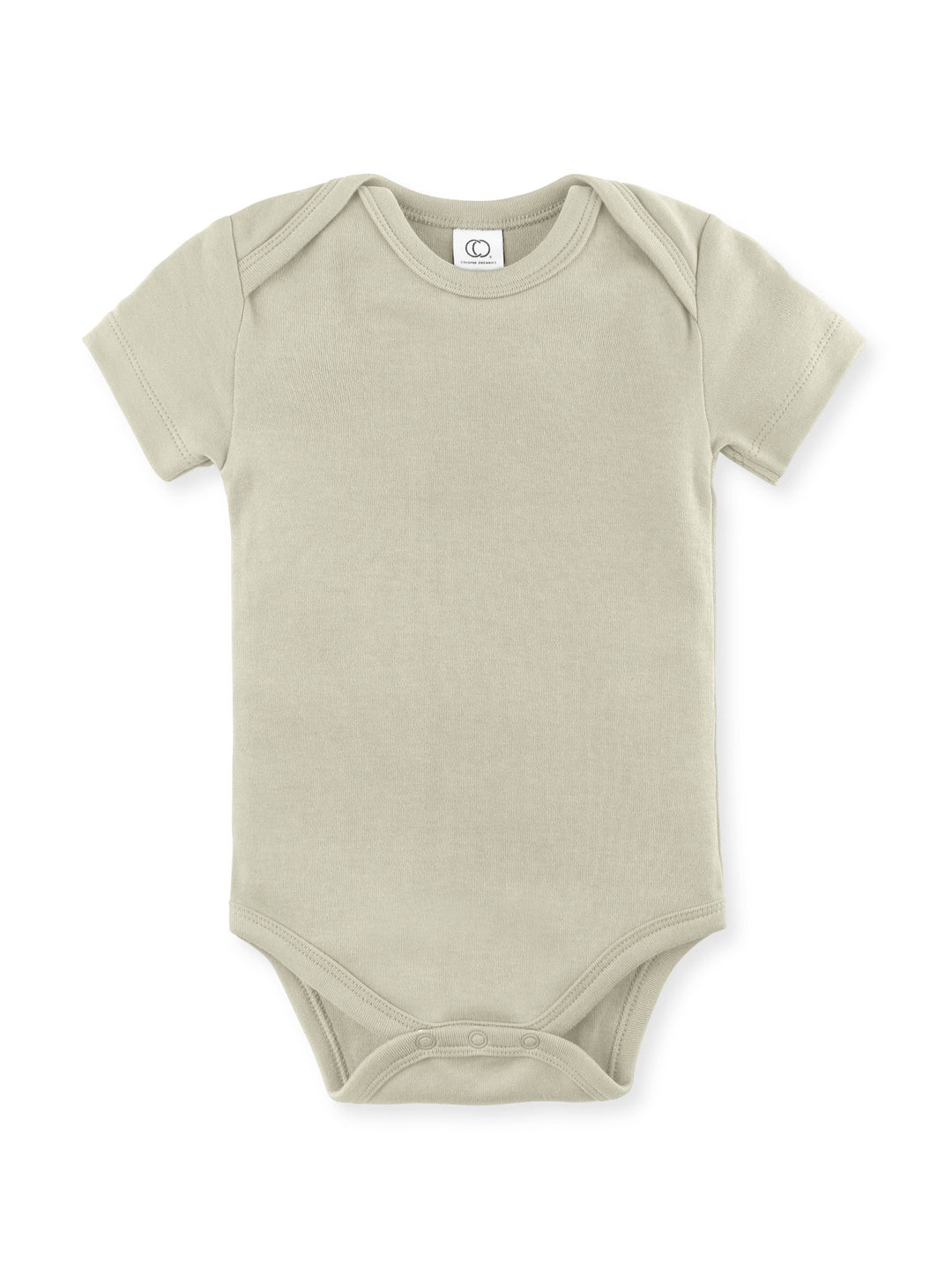 Organic Baby Short Sleeve Classic Bodysuit - Sage