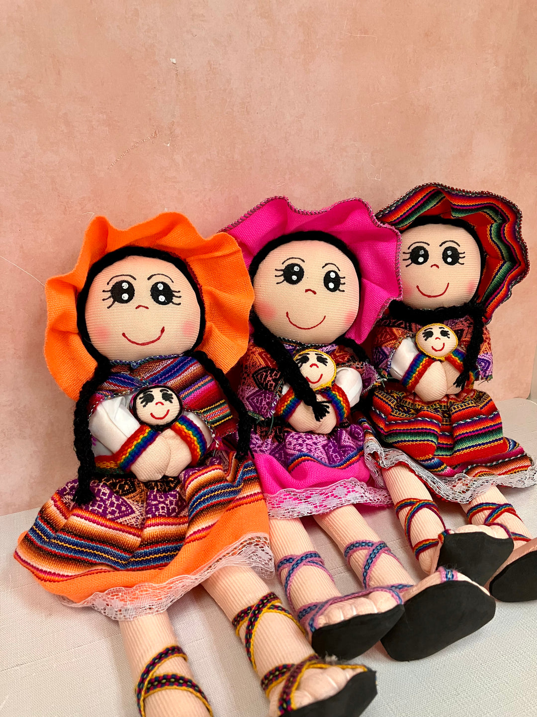 Peruvian Cholita Dolls - Large
