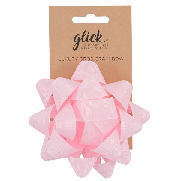 CONFETTI BOW LUX. GROS GRAIN LIGHT PINK