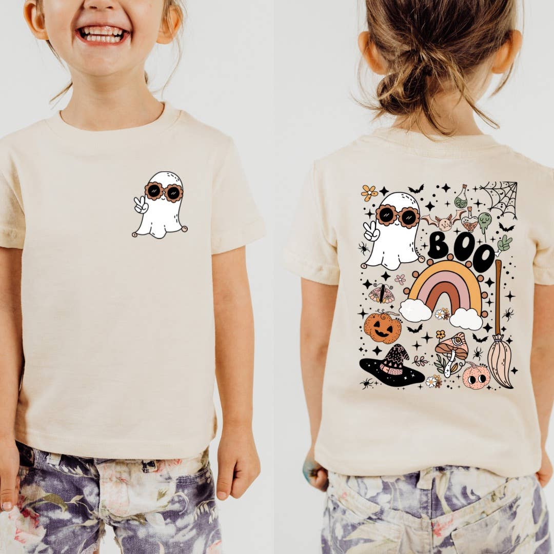 Kids Boo Halloween Shirt