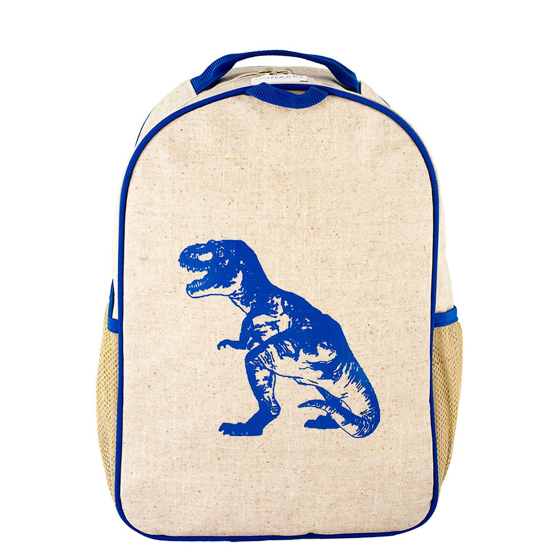 Blue Dino Toddler Backpack