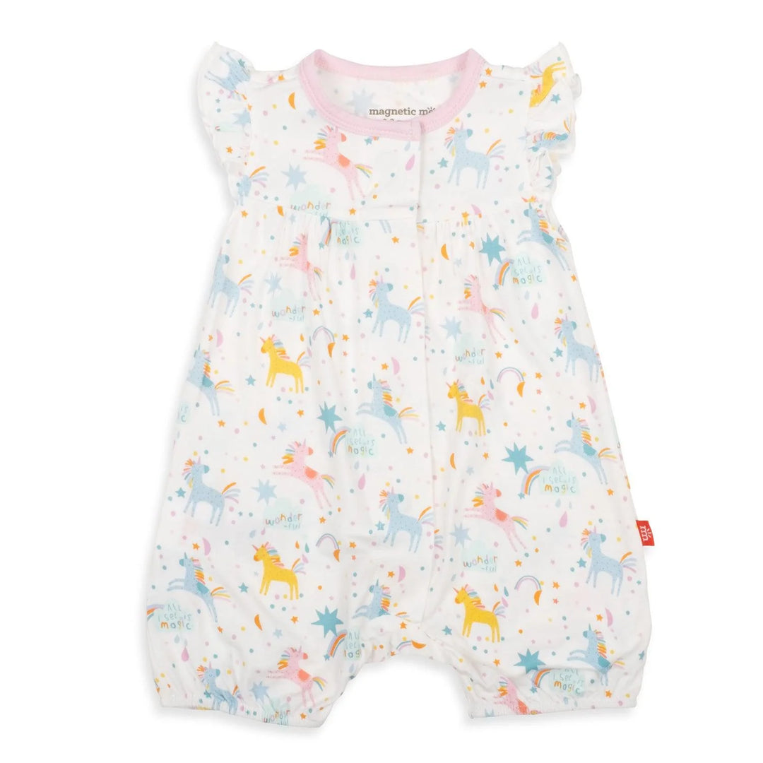 Magic Glitter Sparkle Magnetic Romper