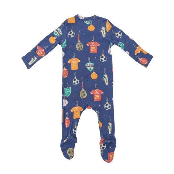 Zipper Footie - Sports Ornaments