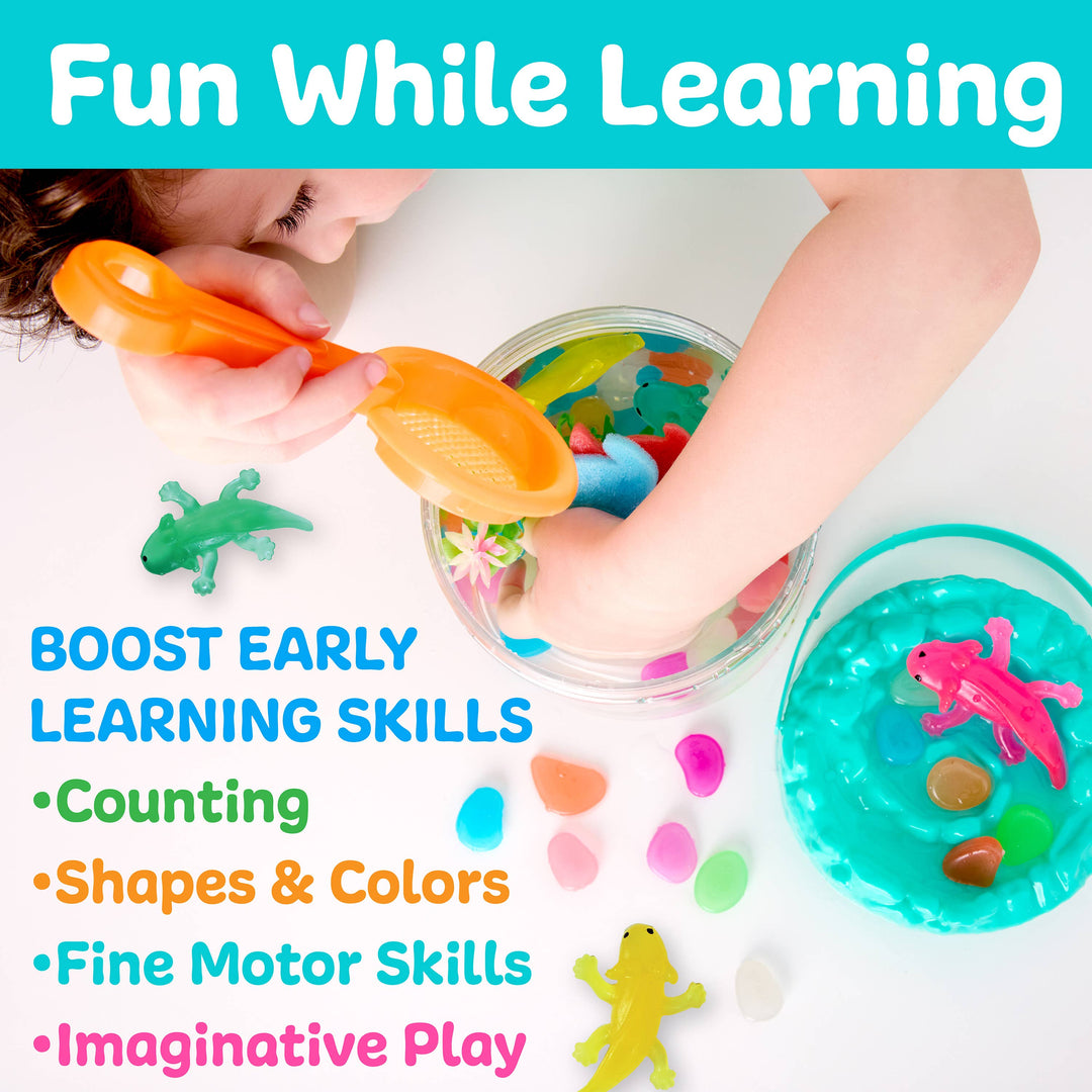 Sensory Adventure Water Play Axolotls: Bucket of Fun