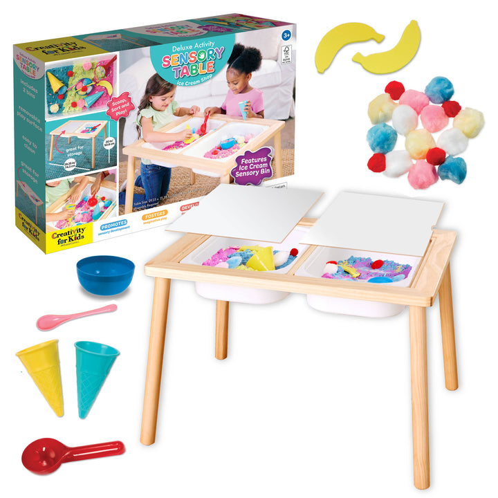 Sensory Table - Deluxe Activity Ice Cream Shop