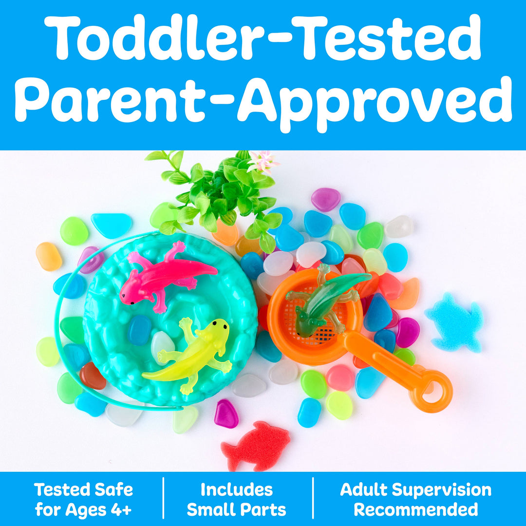 Sensory Adventure Water Play Axolotls: Bucket of Fun