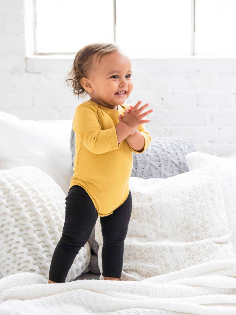 Black Classic Leggings - Organic