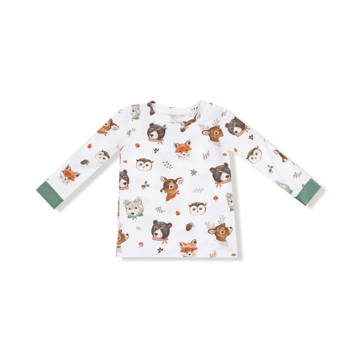 Woodland Animal Faces - Loungewear Set