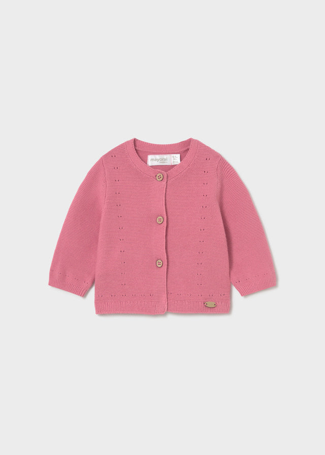 Knit long cardigan