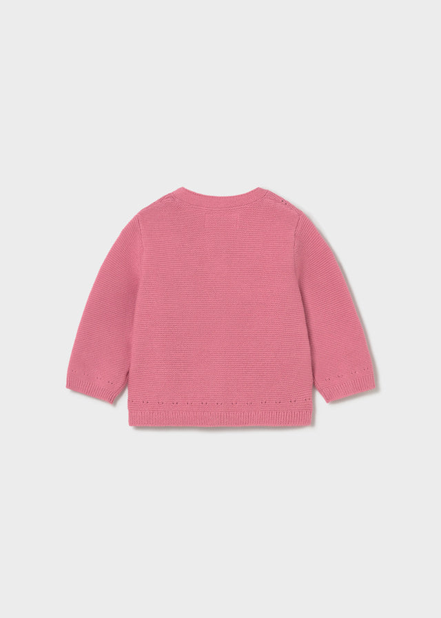 Knit long cardigan