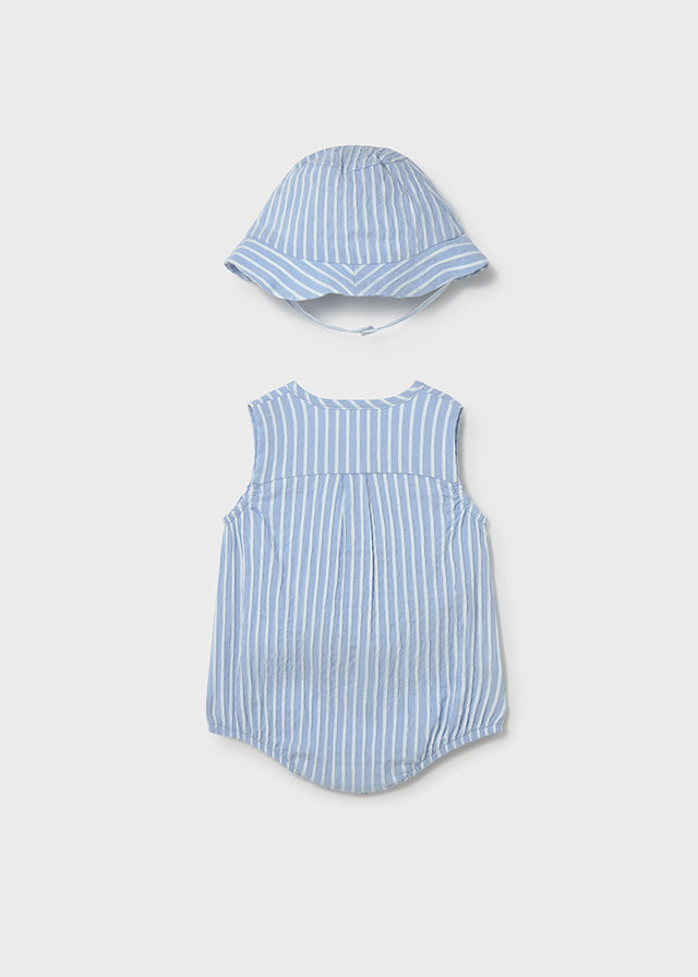 Short bodysuit w/ hat