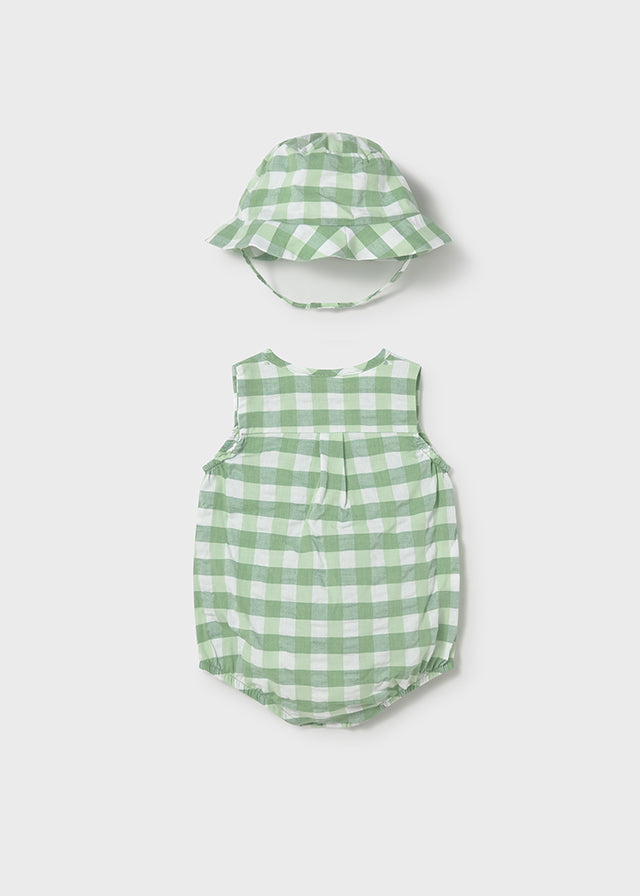 Short bodysuit w/ hat