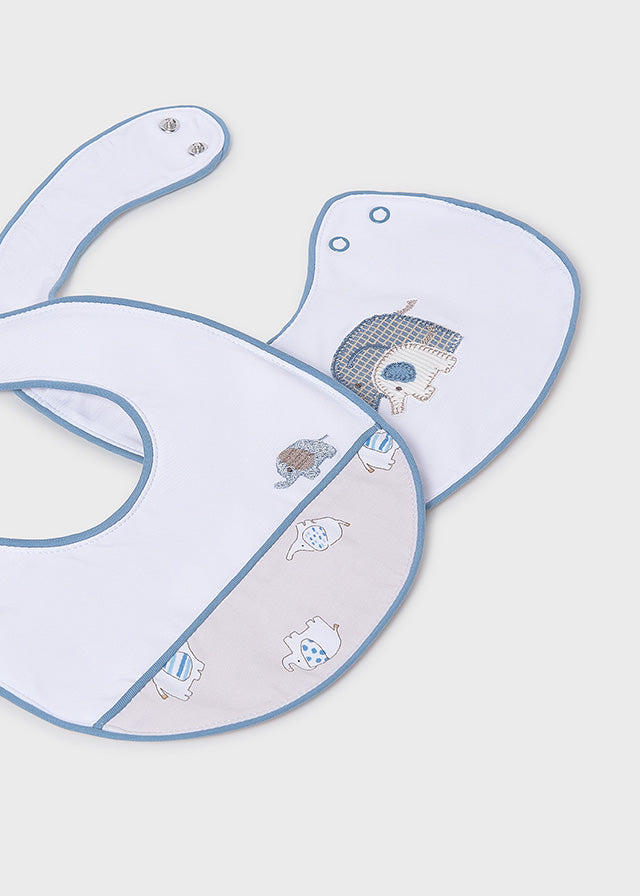 2 bibs set